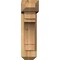 Ekena Millwork Merced Craftsman Rough Sawn Bracket w/ Offset Brace, Western Red Cedar, 6"W x 18"D x 22"H BKT0604X18X22MRC04RWR - alternate 3